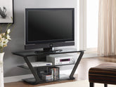 Coaster Donlyn 2-tier TV Console Black Model 701370
